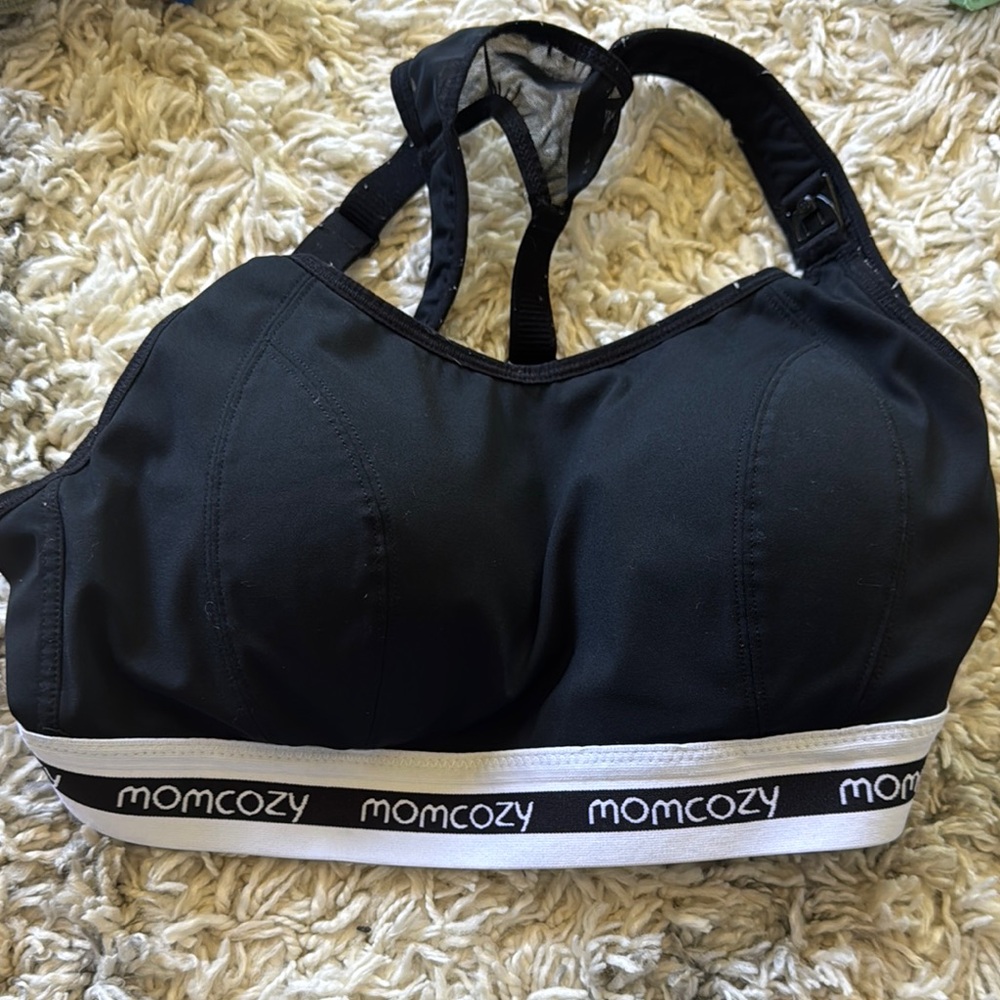 Black and White Women's Bra
